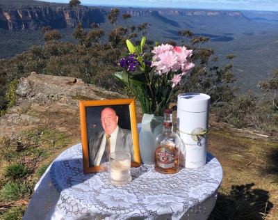 Ashes Interment Blue Mountains 01